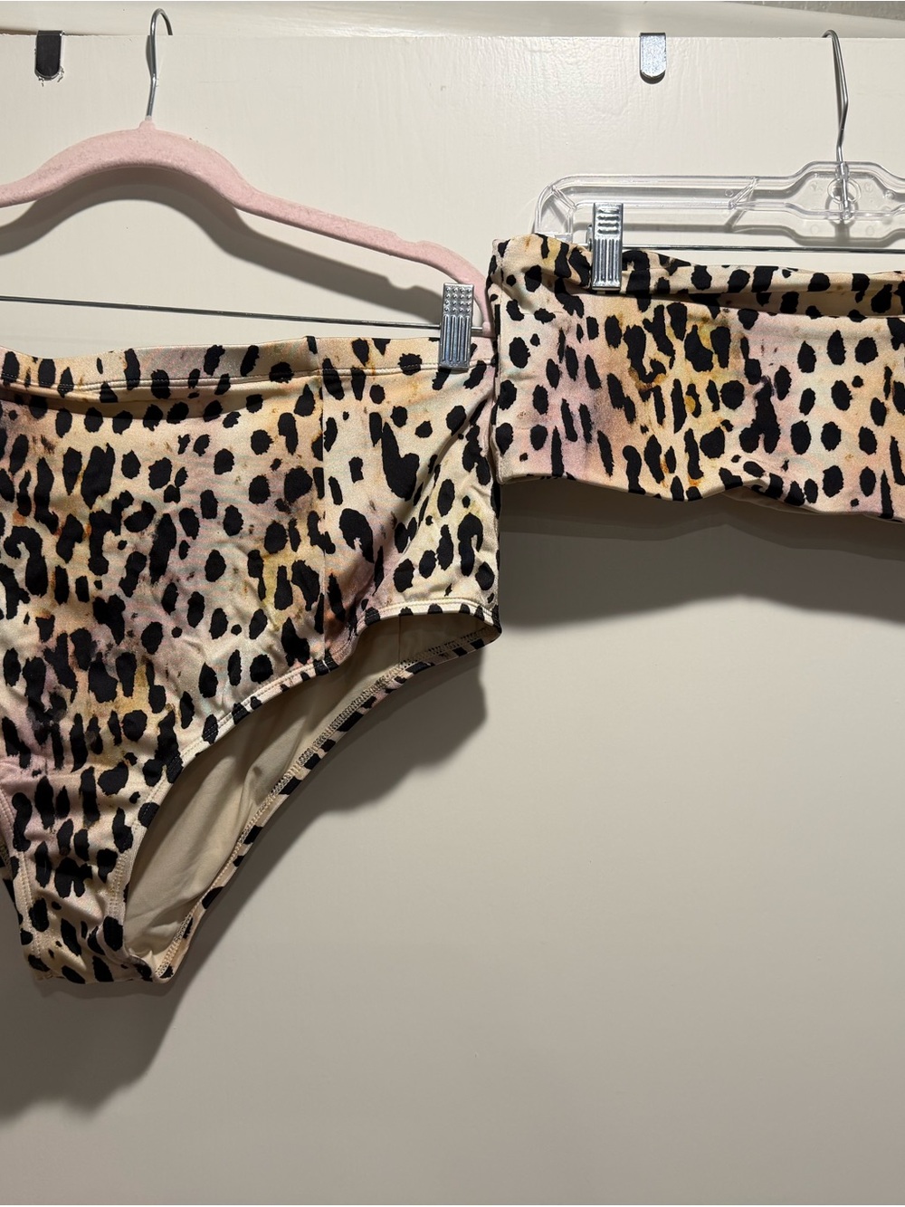 Good American Leopard-Print Bikini Set